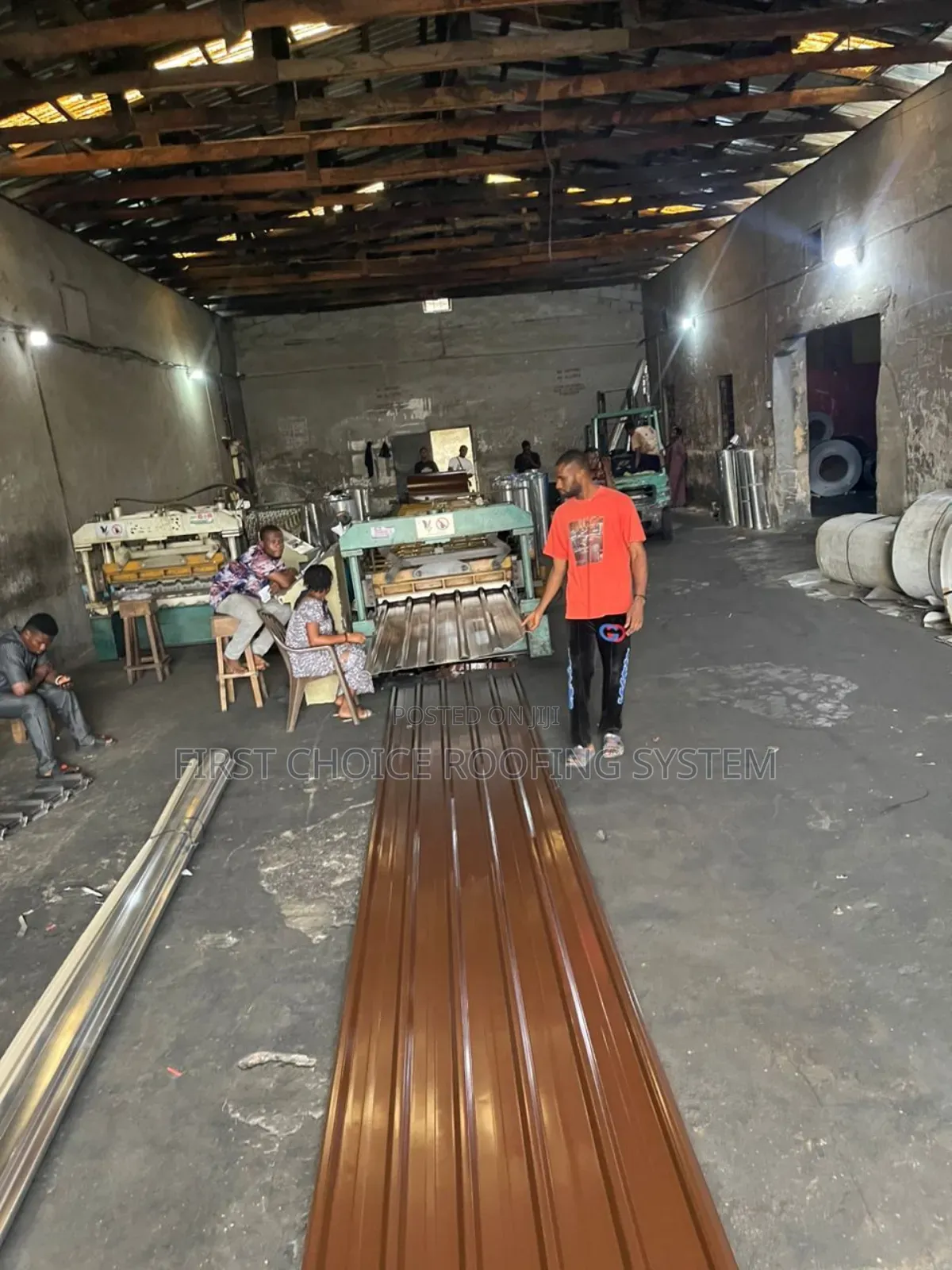 Oven Baked Aluminium Roofing Sheets 0.45mm