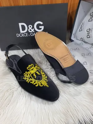 Original Quality Dolce and Gabbana Suede Sandals