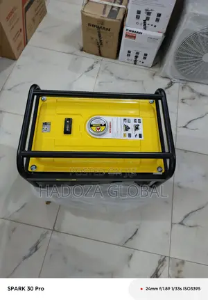Spg4000 Firman 3.3kva – Copper Generator With Manual Starter
