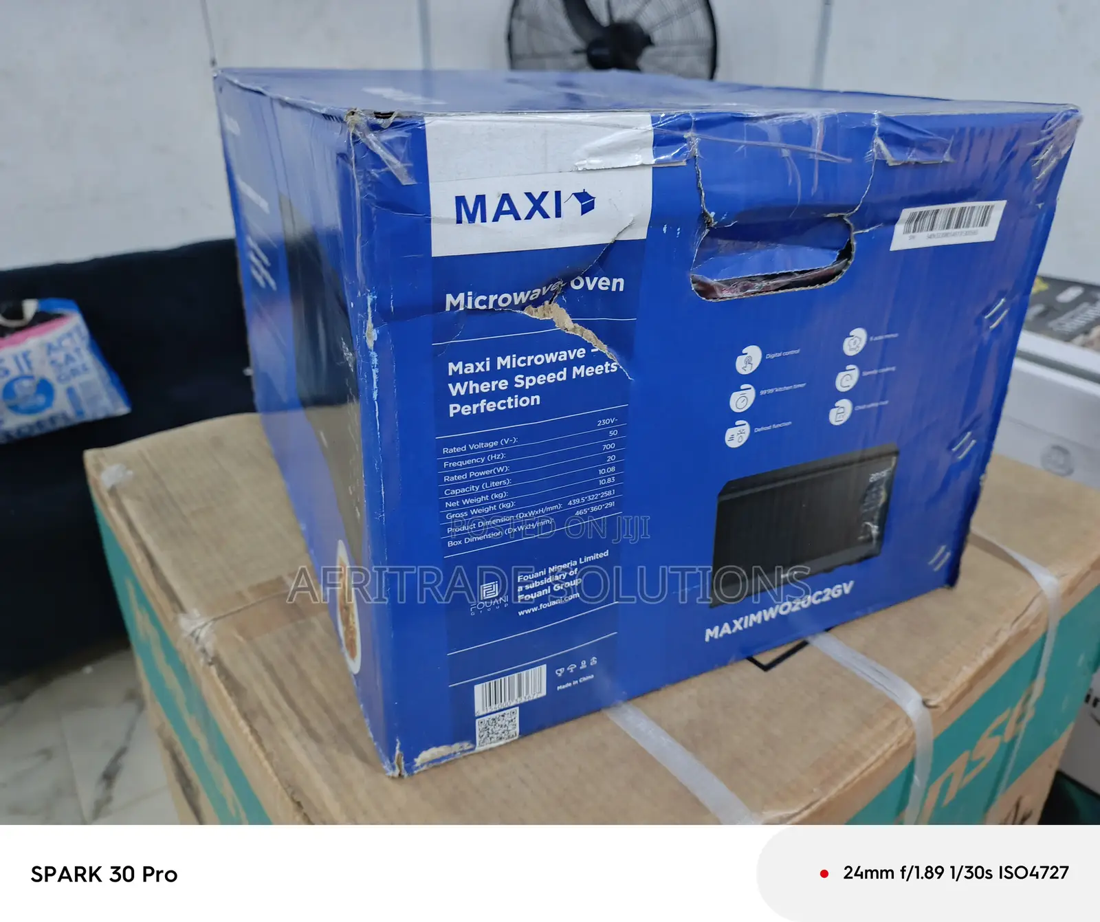 Maxi Microwave Oven 20l – With Led Display