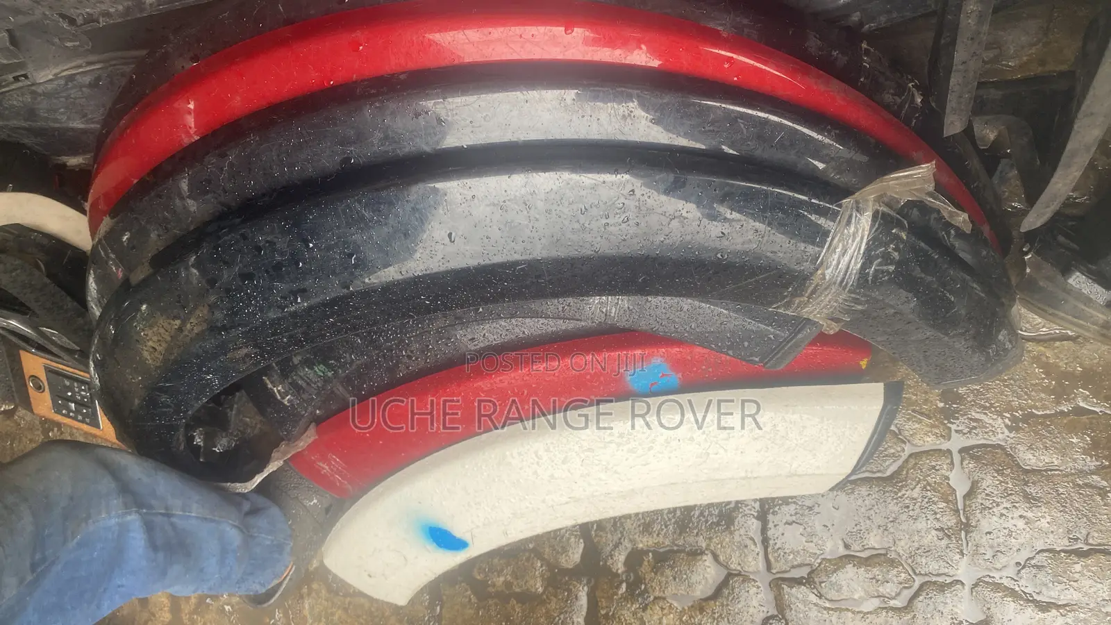 Land Rover Fender Chrome