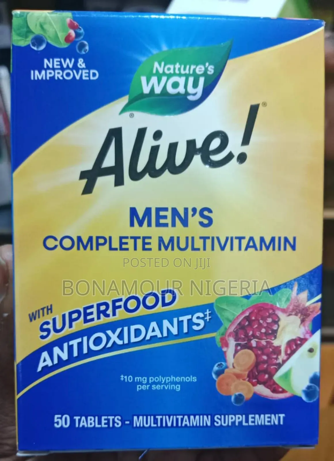 Nature's Way Alive Men's Complete Multivitamin X50 Tabs