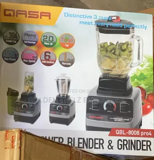 Qasa Powerful Blender Glass Jar Pro 4