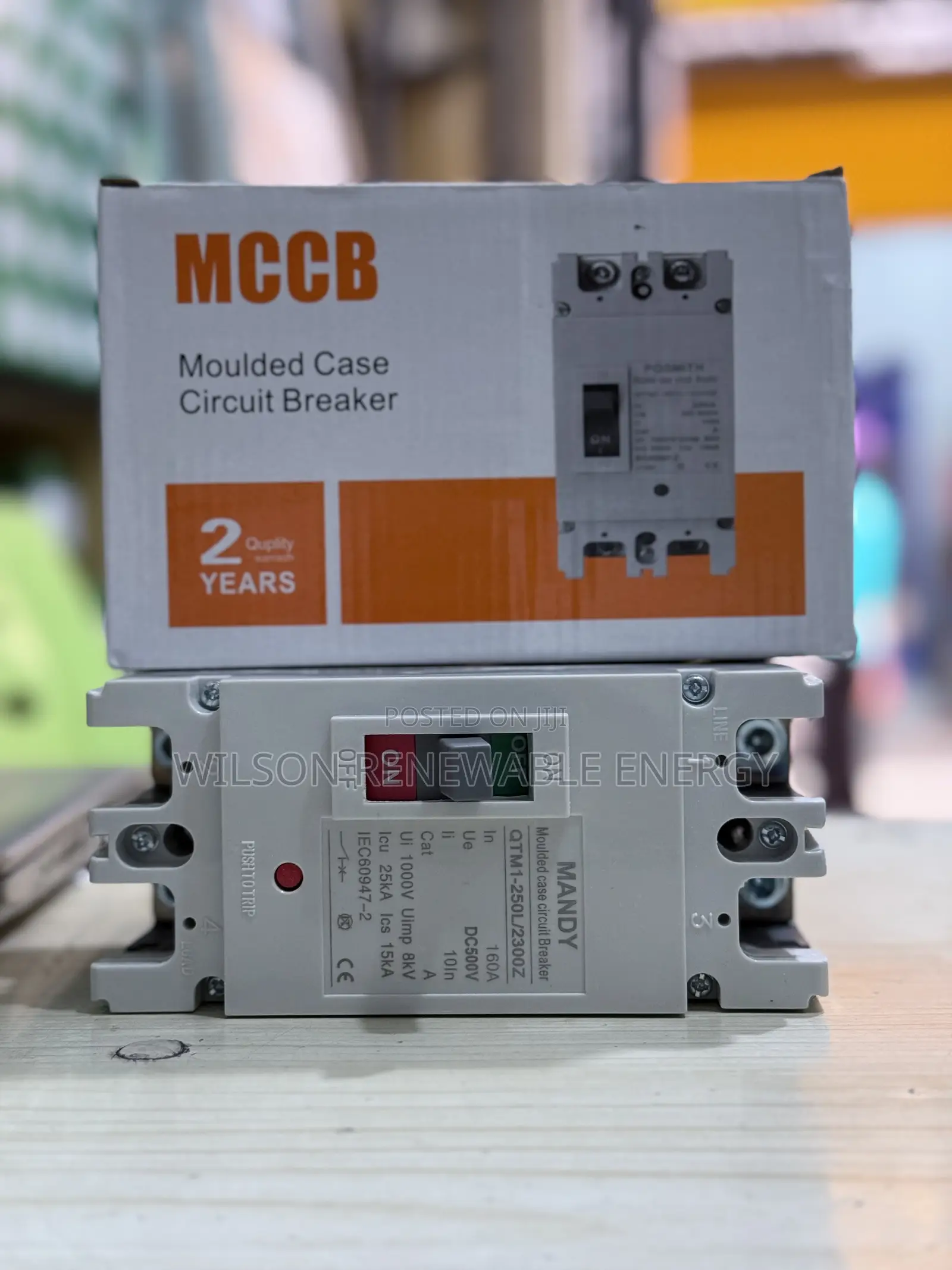 160a McCb Dc Breaker 2p
