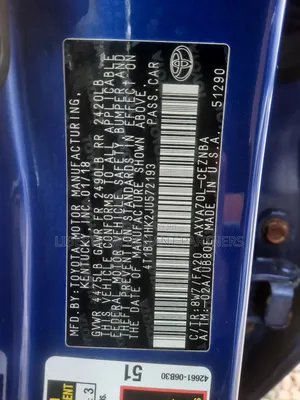 Toyota Camry 2018 Blue