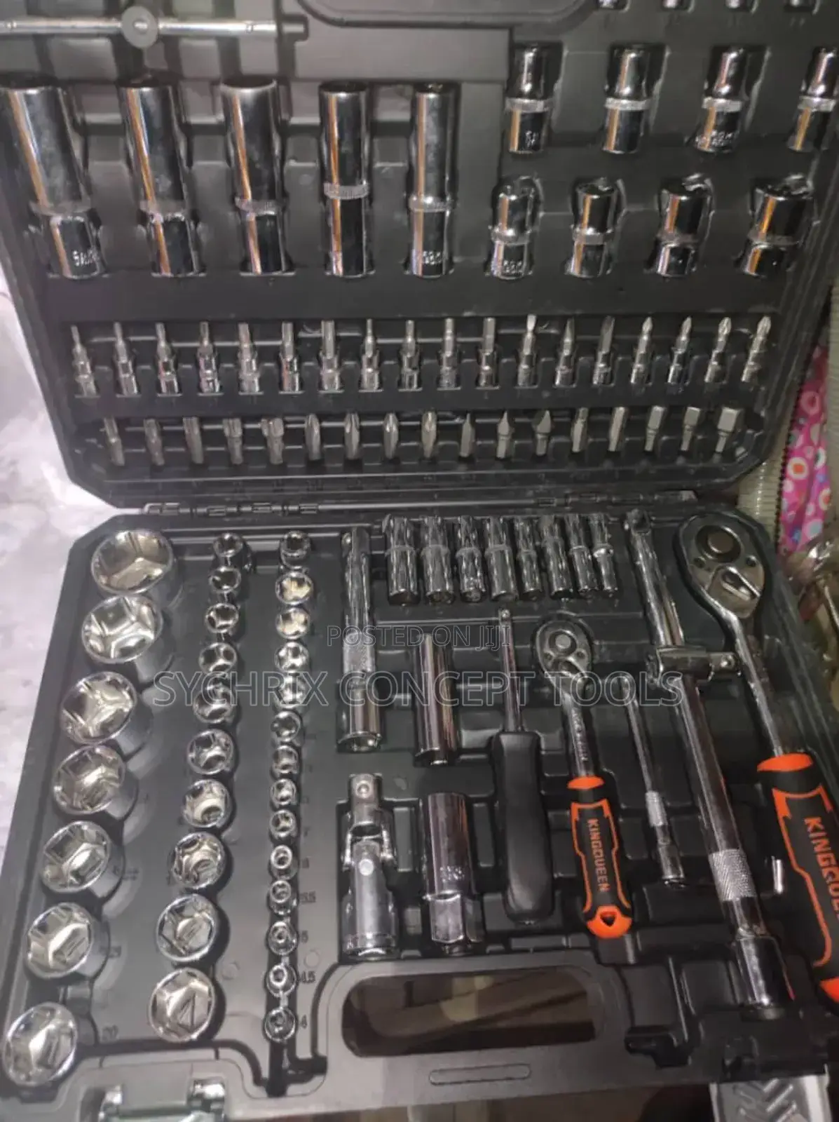 Socket Wrench Set- 1/4" 1/2"