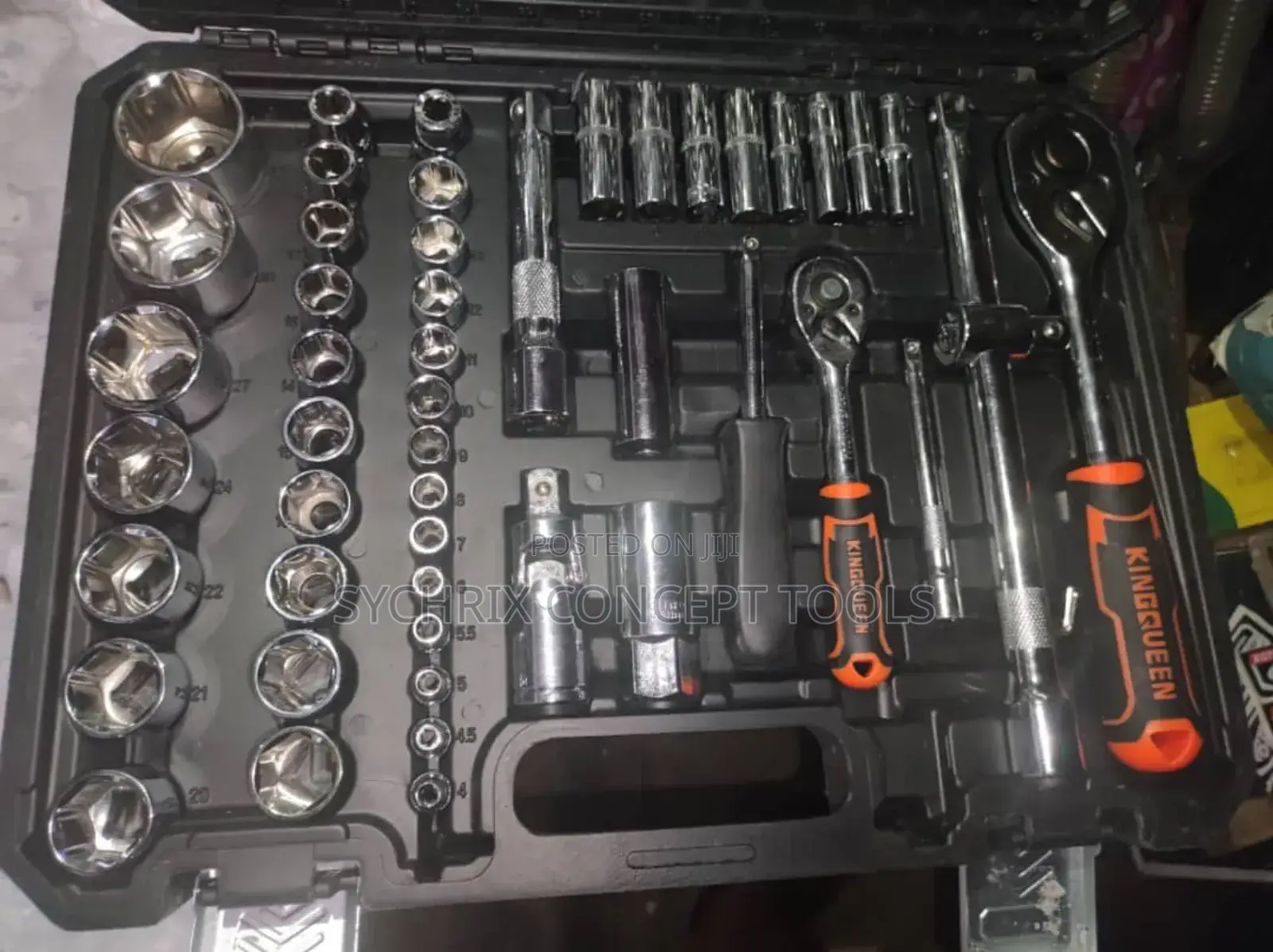 Socket Wrench Set- 1/4" 1/2"
