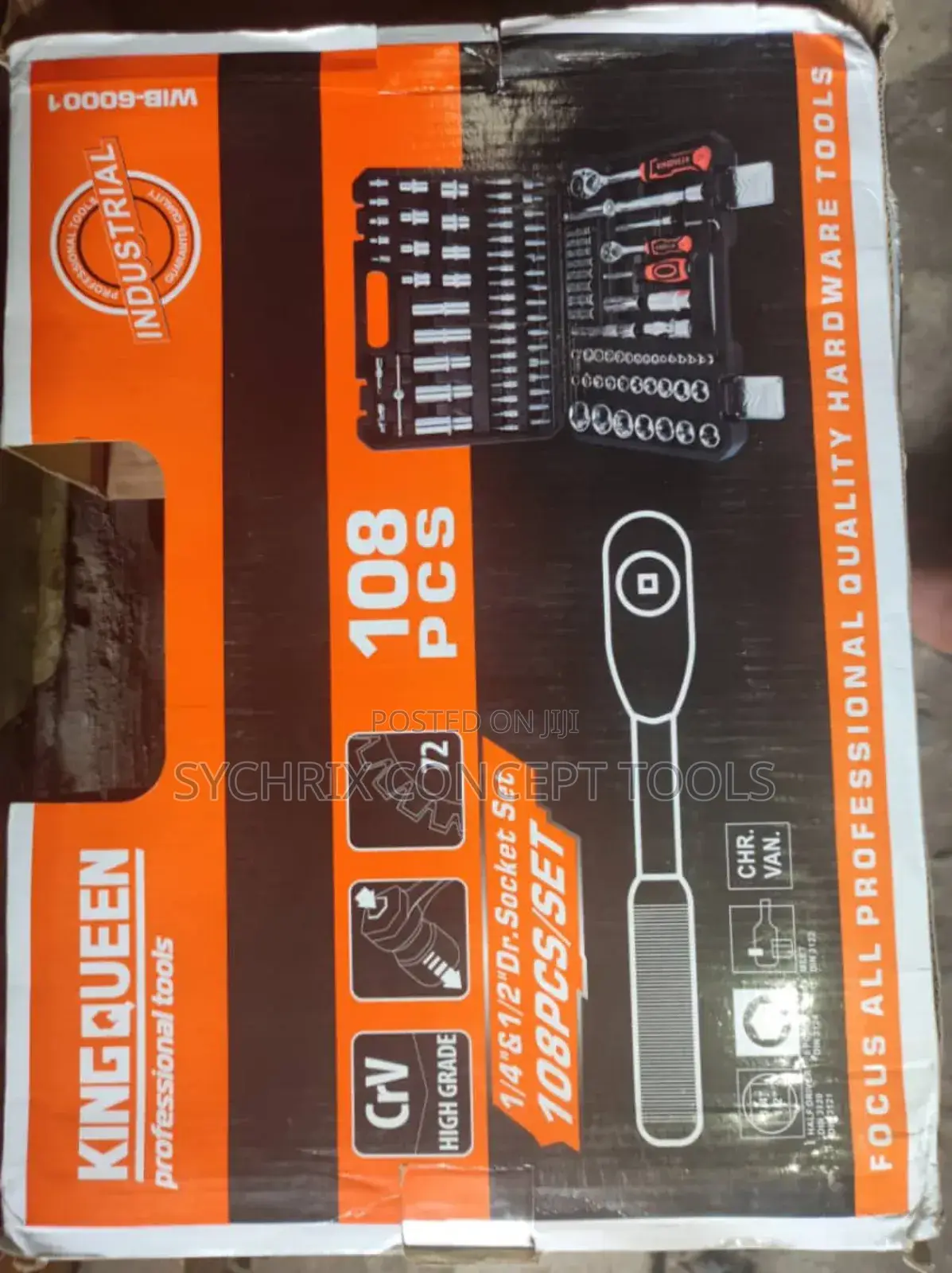 Socket Wrench Set- 1/4" 1/2"