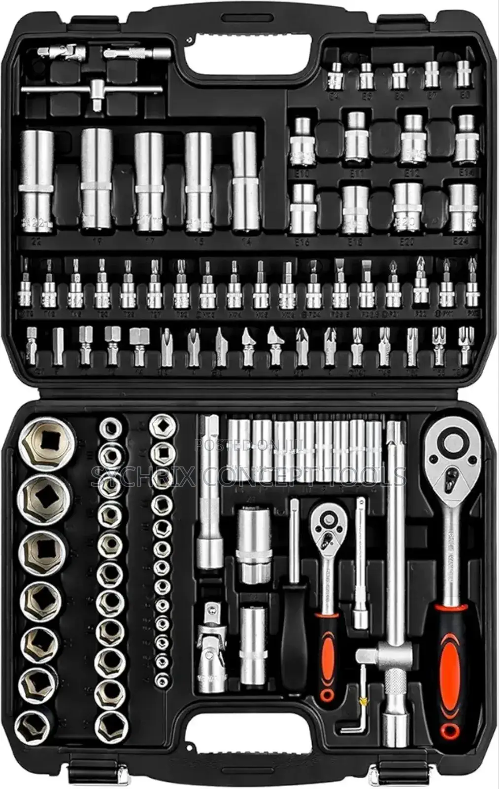 Socket Wrench Set- 1/4" 1/2"