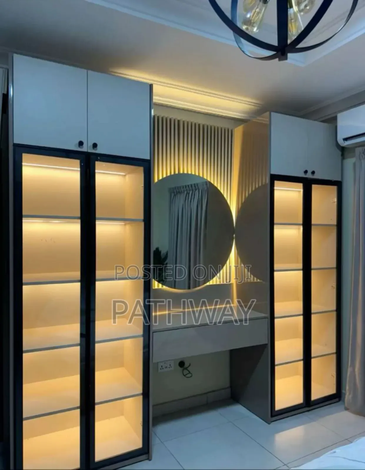 Wardrobe Profile Glass Frame