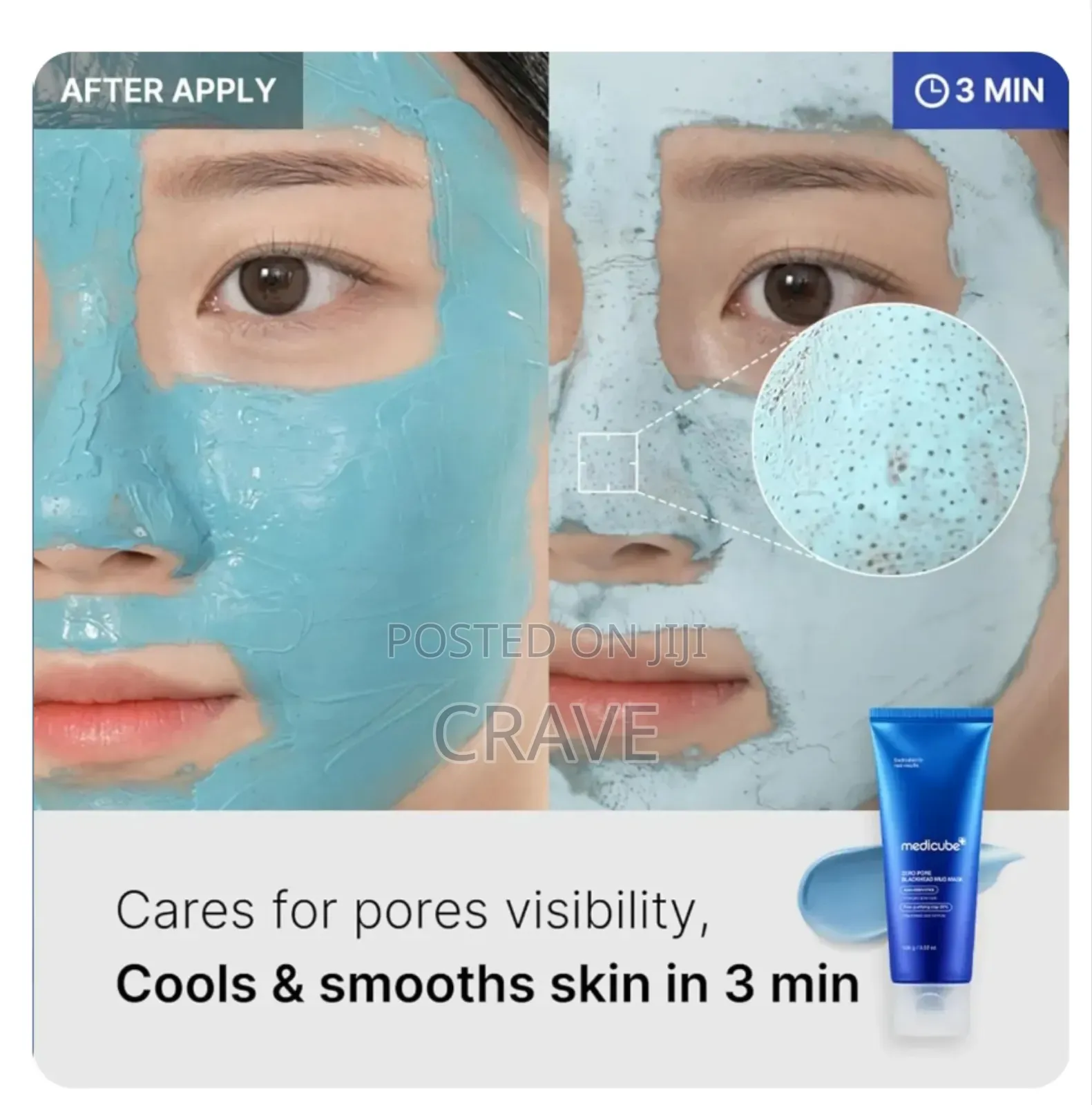 Medicube Zero Pore Blackhead Mud Mask 100g