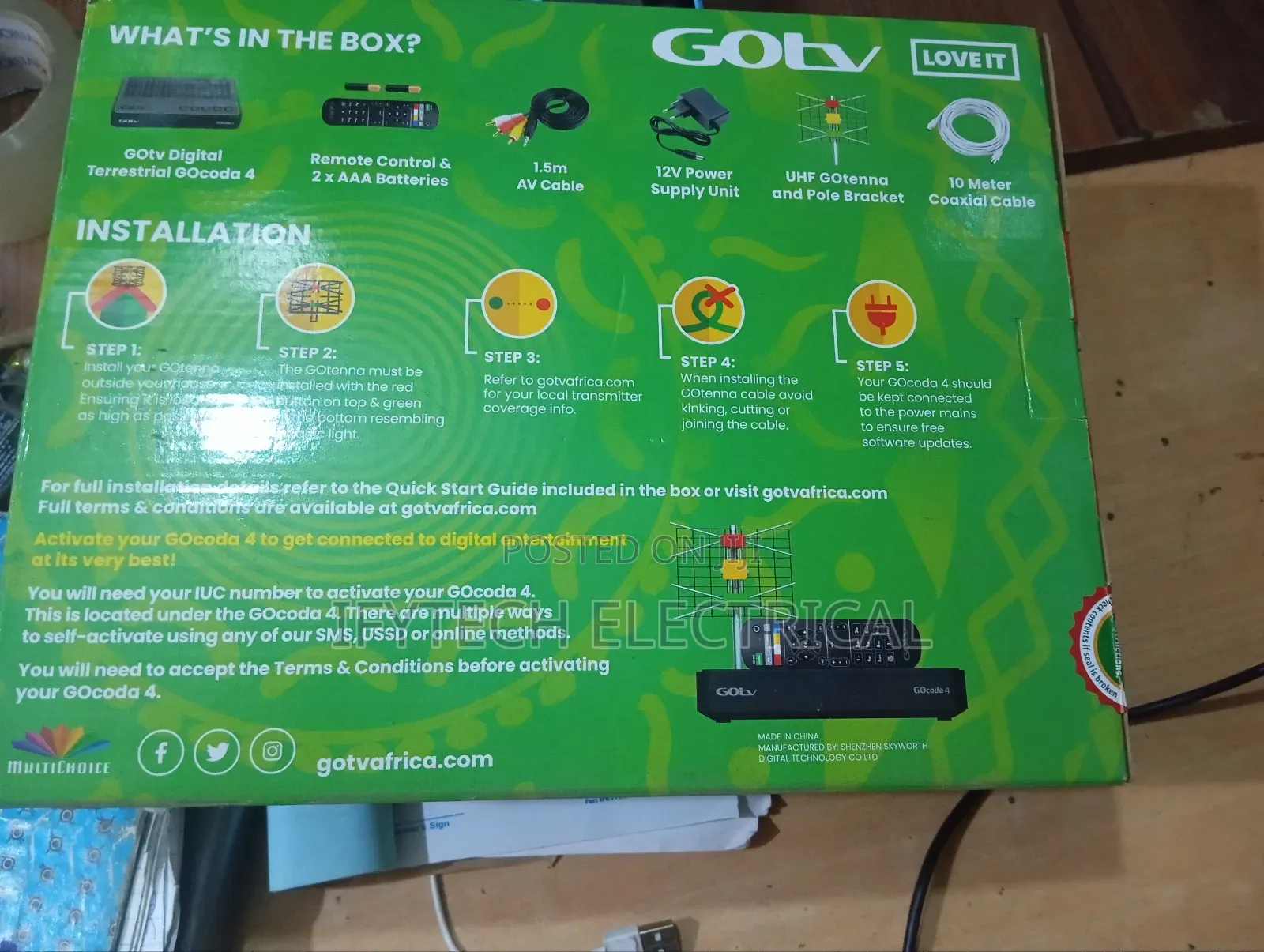 Gotv Decorder