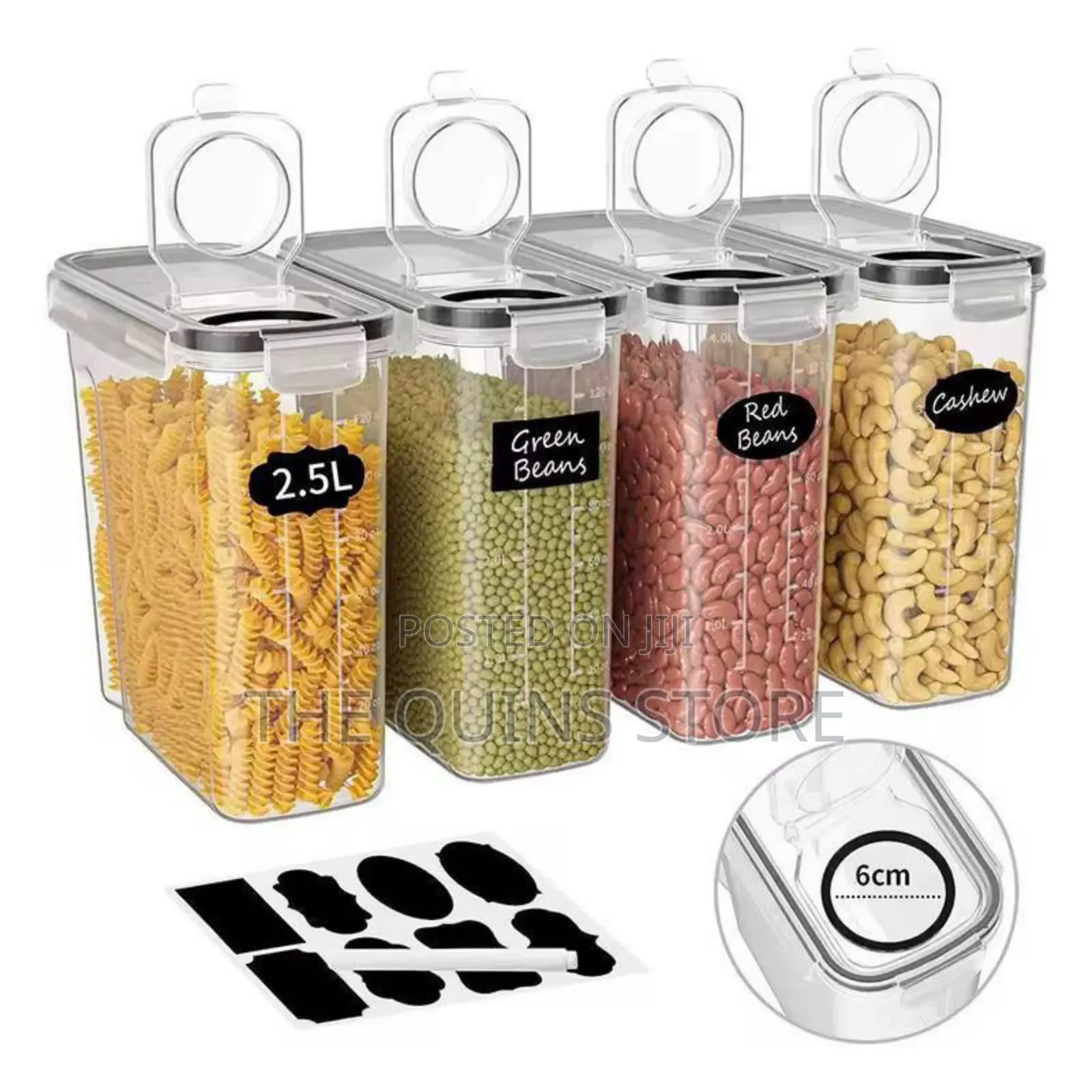 Storage Containers - 4pcs