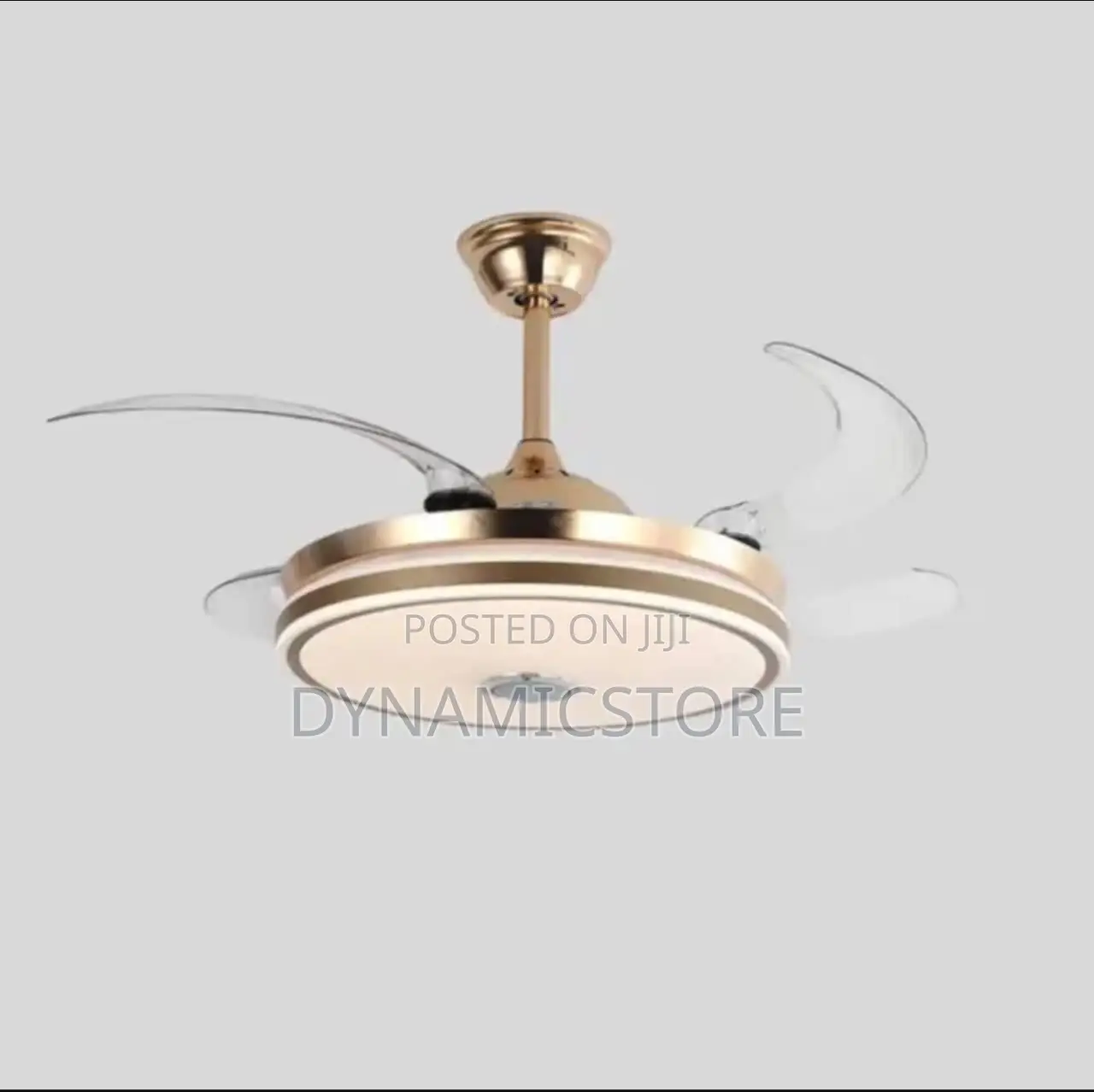 Dropping Chandelier Fan Light