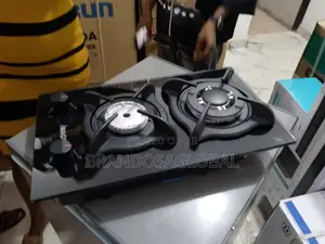 Sleek Glass Top 2 Burner Built-in Hob