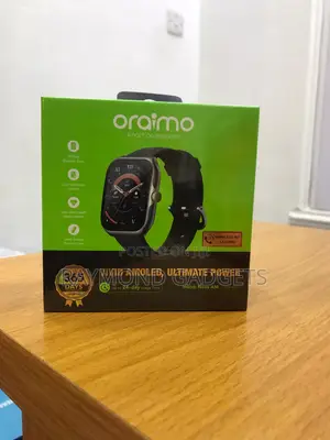 Oraimo Watch Nova-am  Osw-812 – 2.01” Curved Amoled Smart Watch