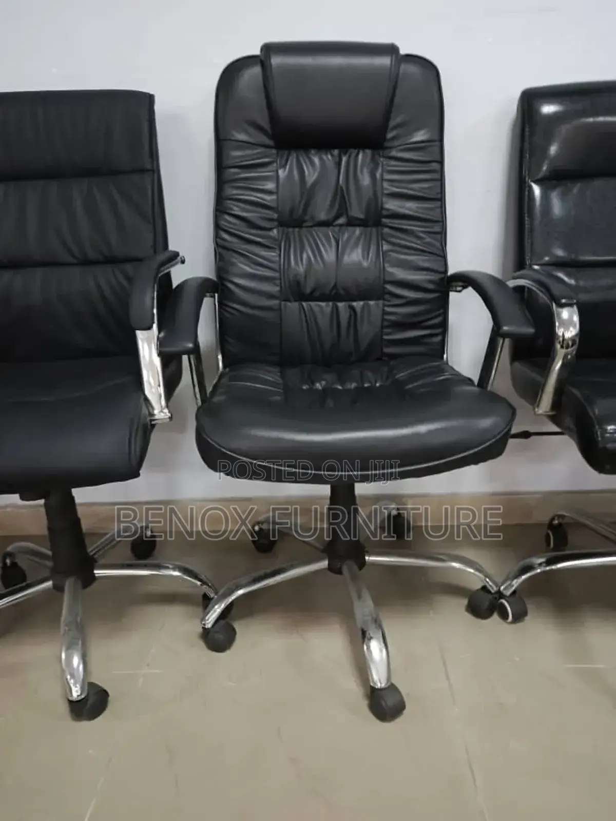 Office Leather Swivel Chair