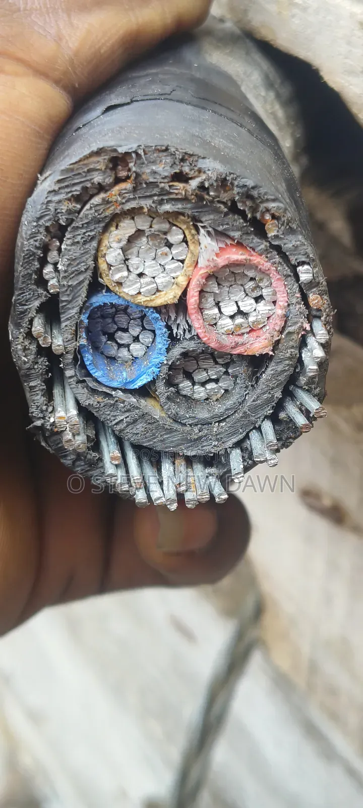 70mm Aluminium Armoured Cable
