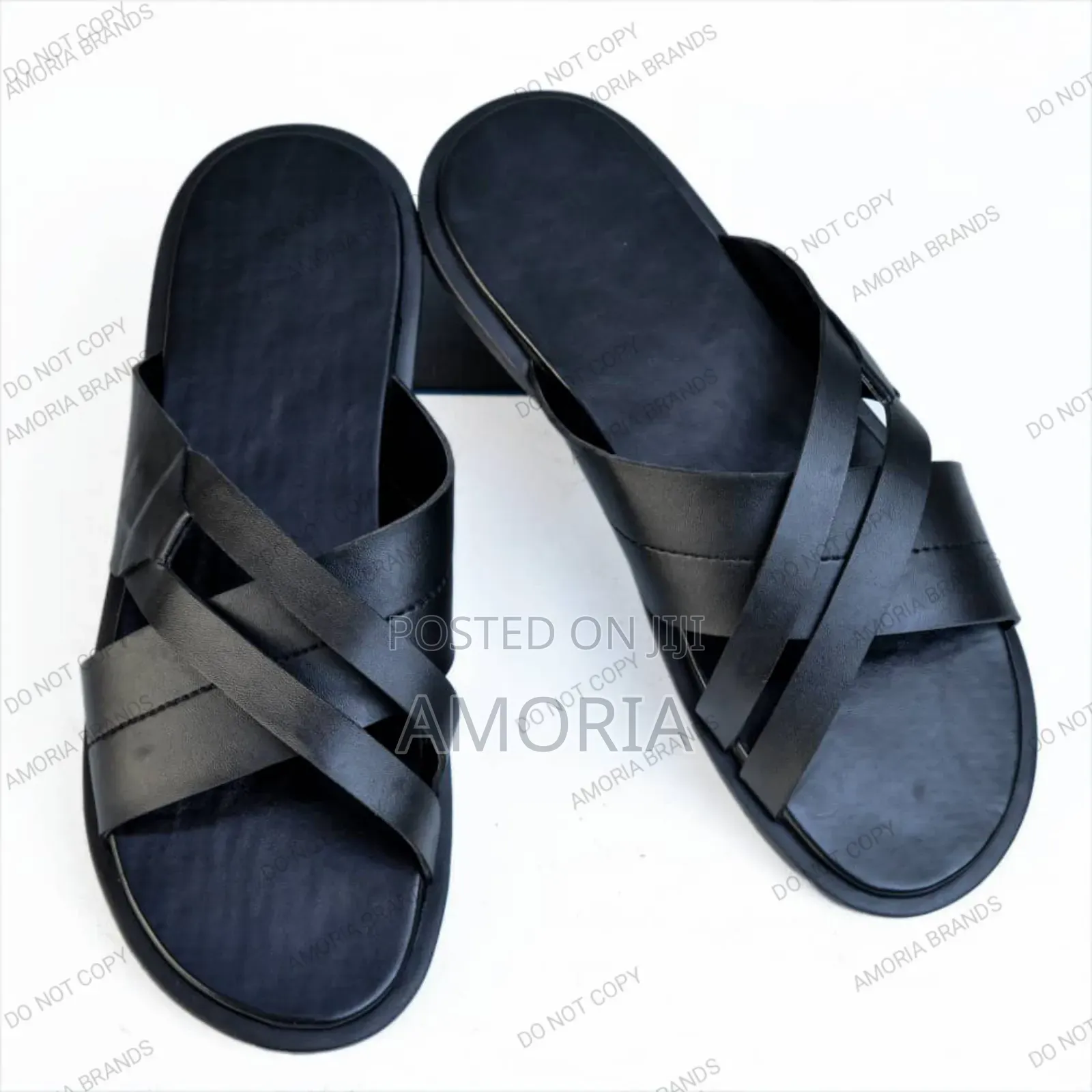 Handmade Men's Leather Slippers