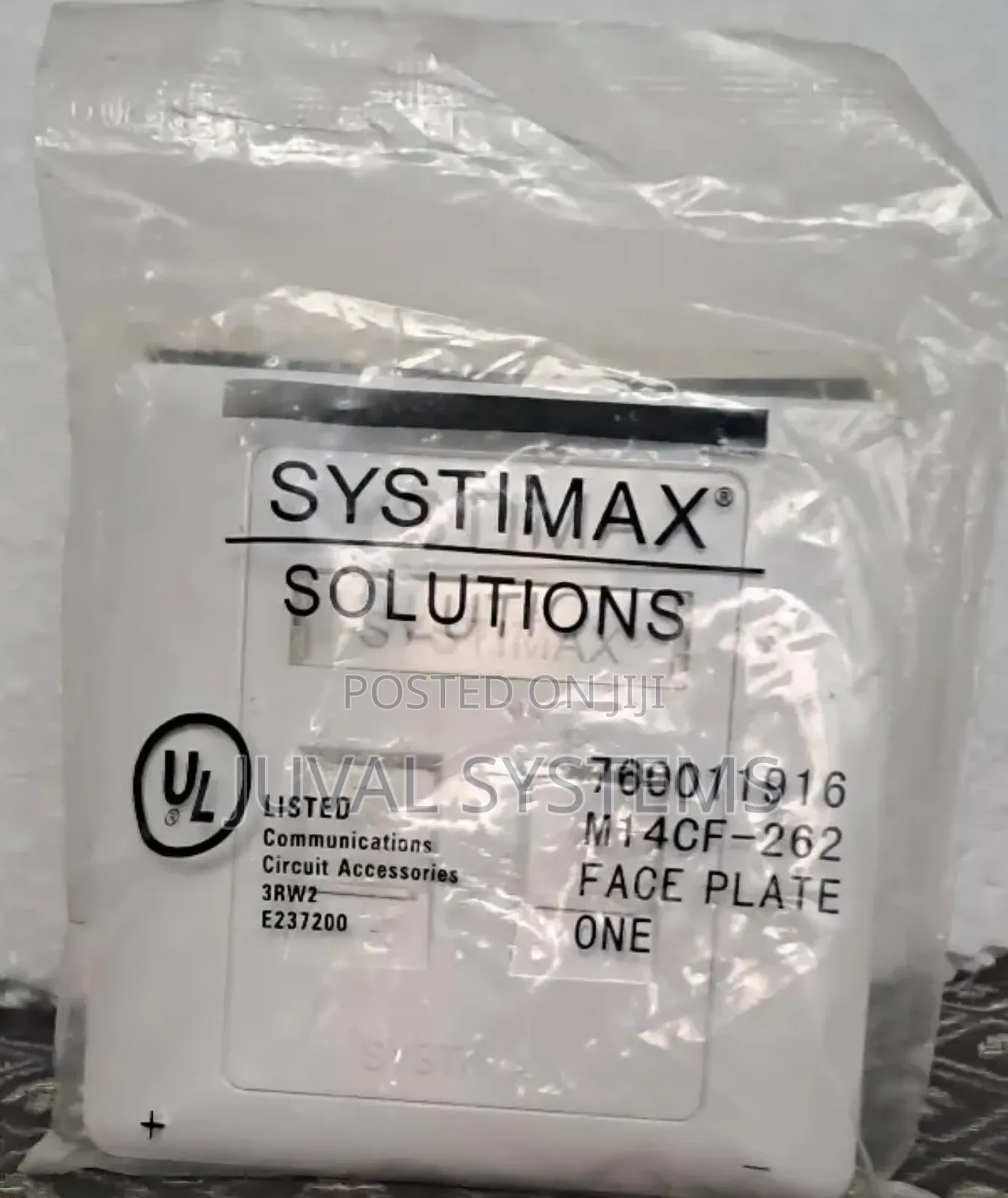 Systimax Solutions M14cf-262 Double Face Plate