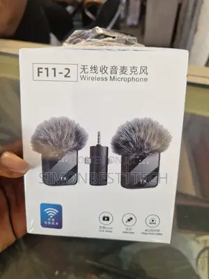 Wireless Mic F11-2 (3 in 1)