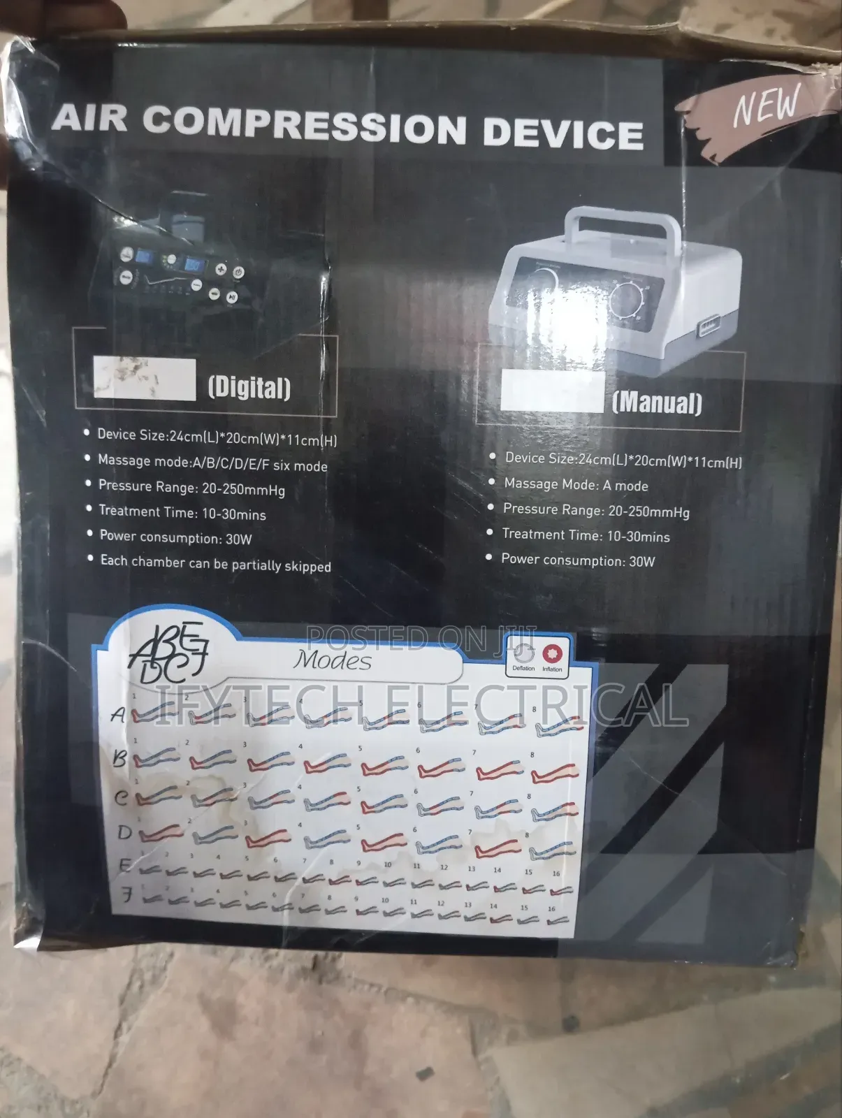 Air Compressor Therapy System