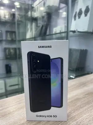 New Samsung Galaxy A36 128 GB Black