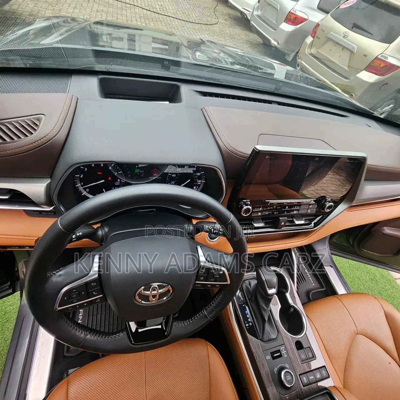 Toyota Highlander Platinum AWD 2020 Gray
