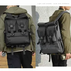 Men's Leather Backpack