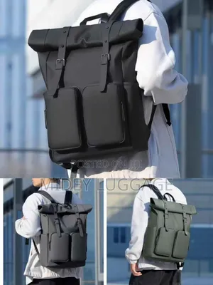 Men's Leather Backpack