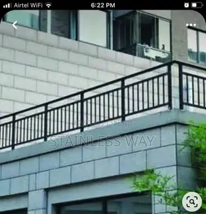 Black Pipe Handrail