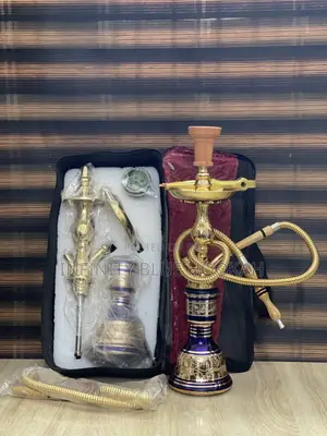 Golden Egyption Hookah