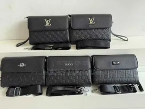 Louis Vuitton Men's Leather Crossbody Bag