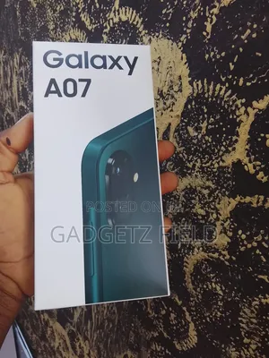 New Samsung Galaxy A07 4G 64 GB Black