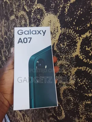 New Samsung Galaxy A07 4G 64 GB Black