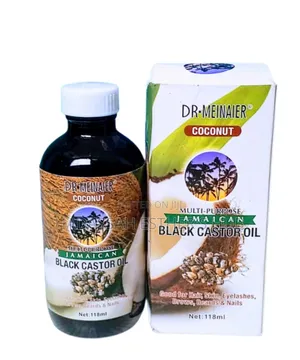 Black Jamaican Castor Oil With Coconut Oil