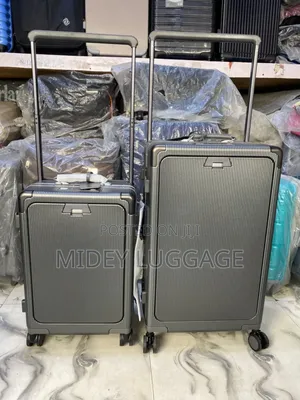 Set of 2 Aluminum Luggage Boxes
