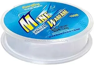 Usa Hiscate Fish Line - Nylon Thread Fishing Wire (Clear, Blue 8.0)