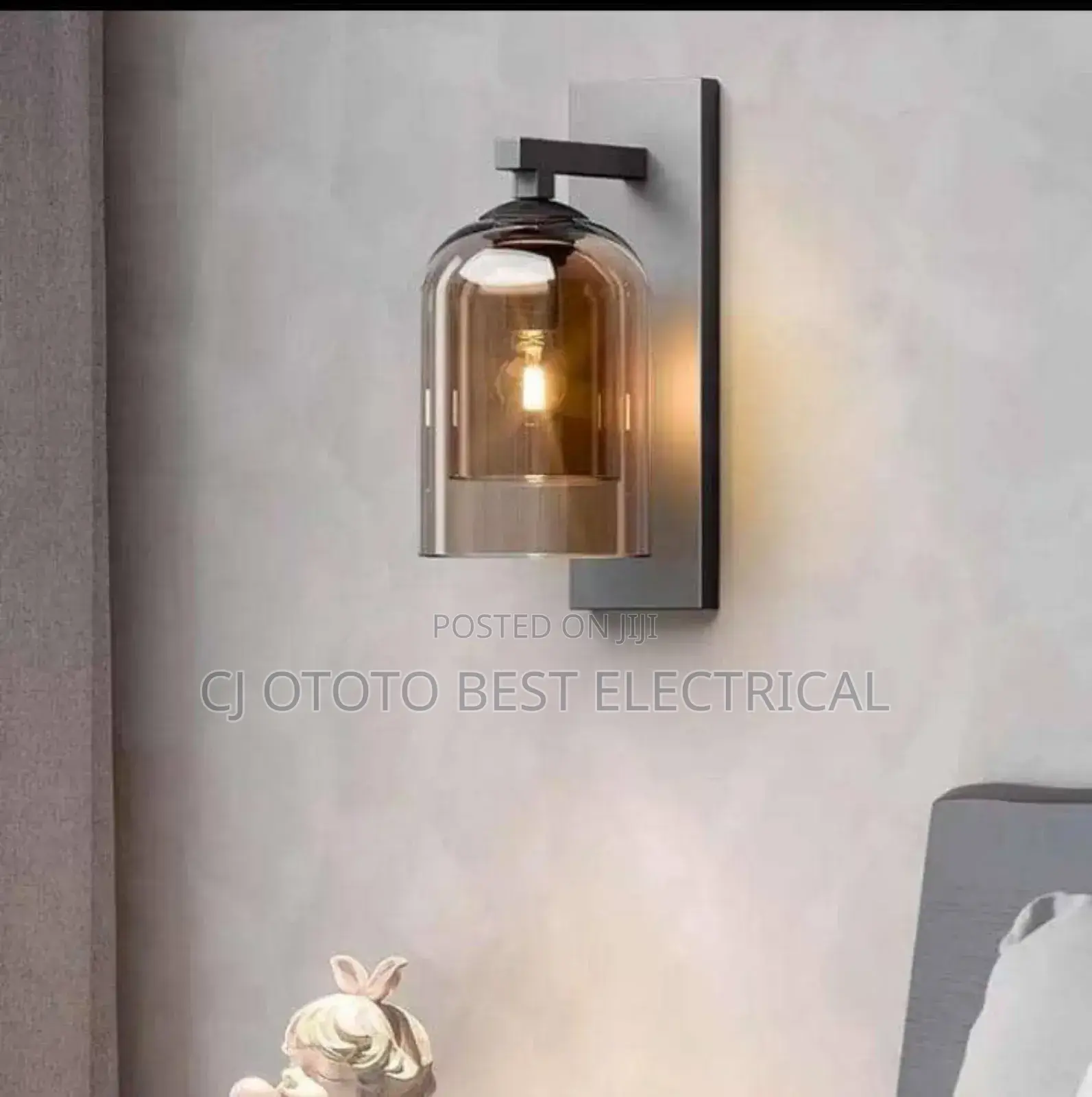 Simple Nordic Double Glass Wall Light