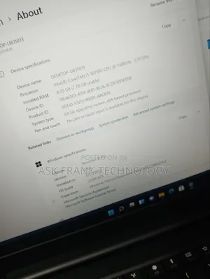 Laptop Lenovo Thinkpad E15 8GB Intel Core I5 SSD 500GB