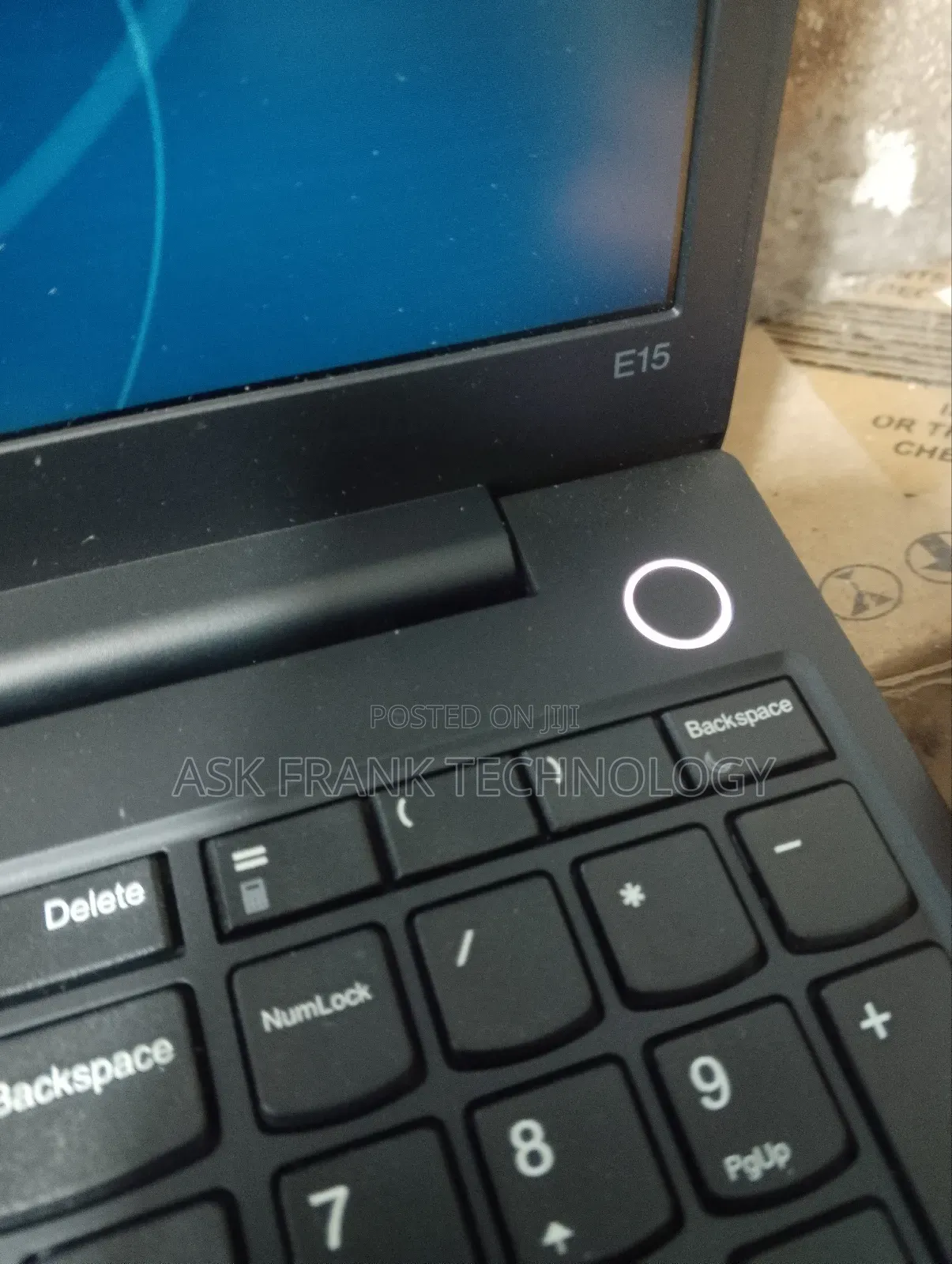 Laptop Lenovo Thinkpad E15 8GB Intel Core I5 SSD 500GB