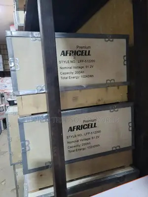 Africell 10kwh 48v Solar Lithium Battery Available