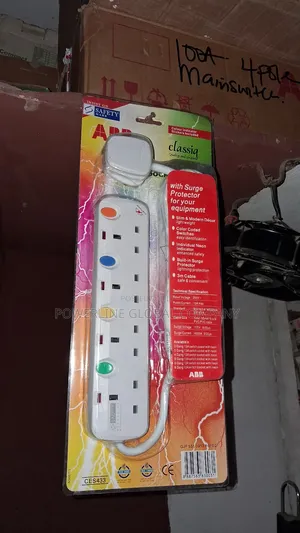 Extension Socket Way Abb for Homes/ Restaurants/ Offices/ Offices/Bars