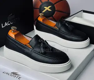 Trendy Sole Tassels Leather Loafers