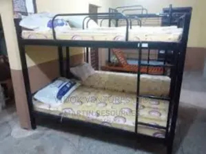 Detachable Metal Bunk Beds Frame 3x6 Up and Down for Adults/Children