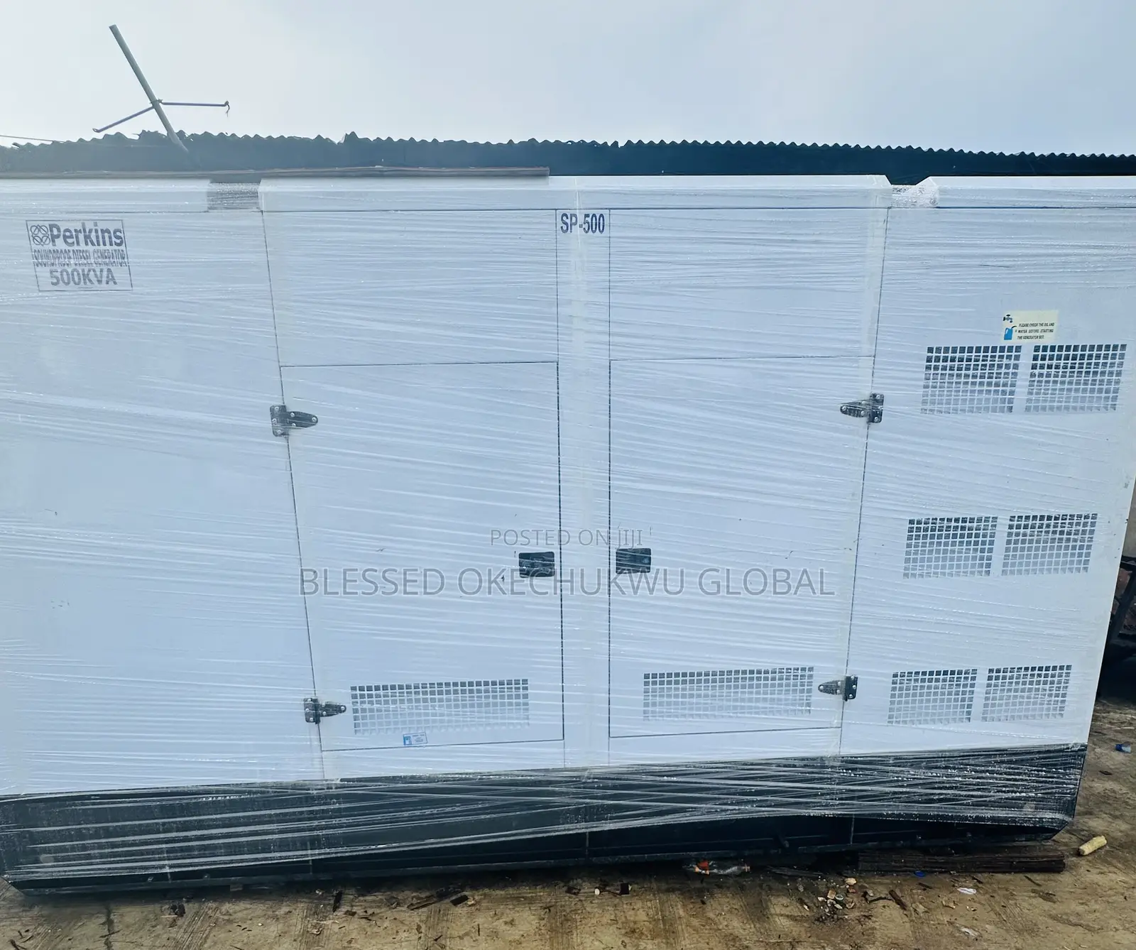 500kva Perkins Soundproof Super Generator