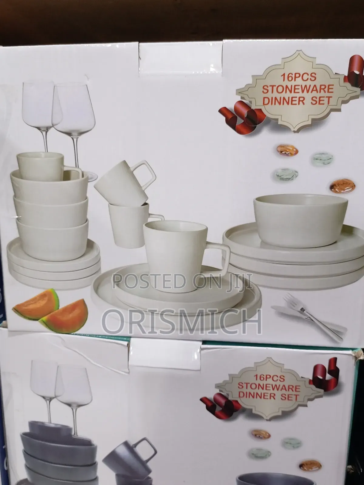 I6pcs Dinner Set White