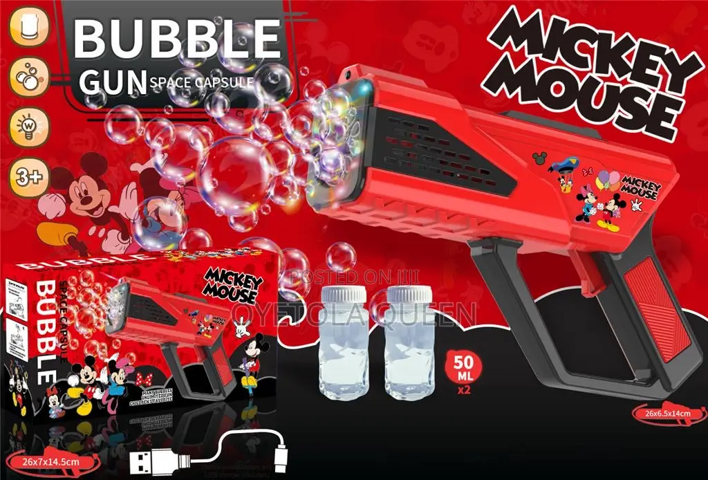 Kids Bubble Guns