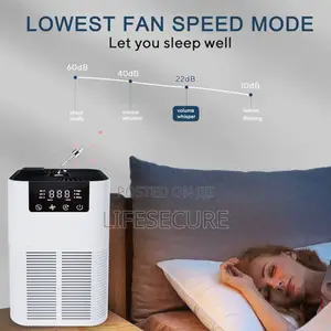 Air Purifier (With Hepa Filter, Ionizer Aromatherapy)