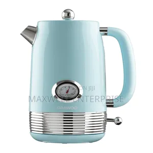 Daewoo Sky Blue Denver Jug Kettle and 4 Slice Toaster